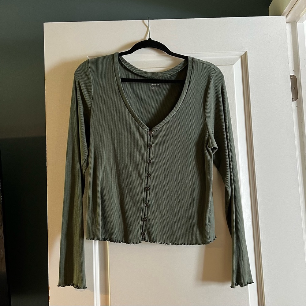 American Eagle Cropped Top